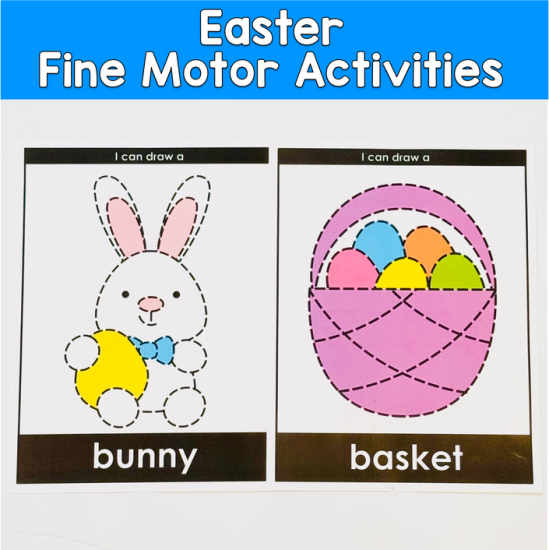 Easter Tracing Activities: Fine Motor Activities For Easter