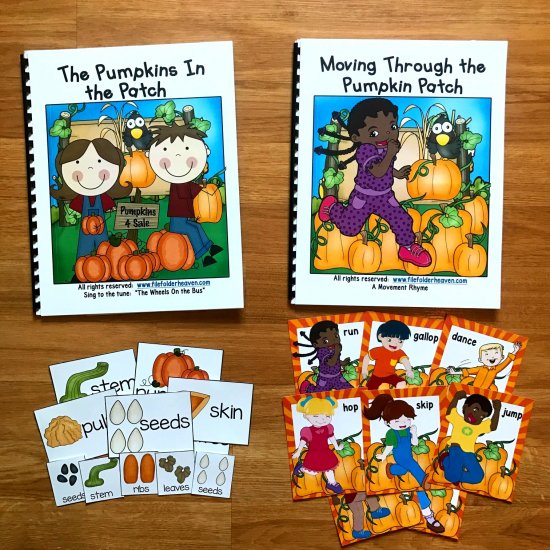 Pumpkin Adapted Books With Both Music and Movement