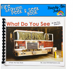 Fire Station Peek And Seek Book