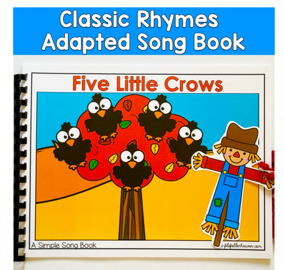 Five Little Crows Adapted Song Book For Circle Time