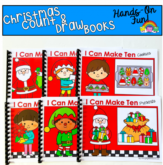 Christmas Count And Draw Books