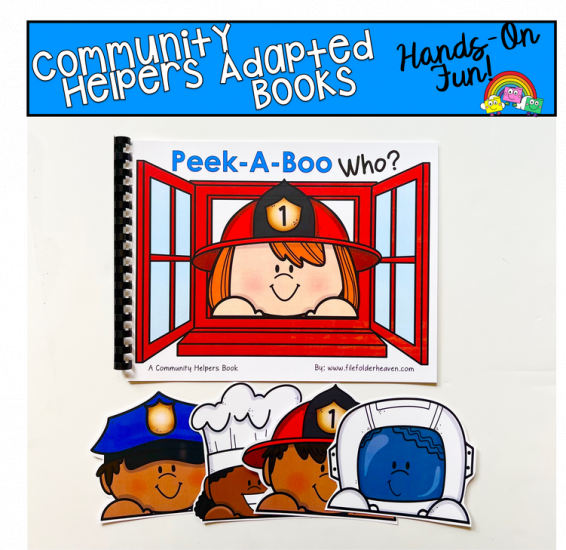 Community Helpers Adapted Books