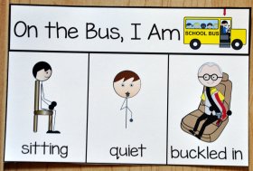 Bus Behavior Card