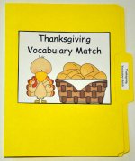 November Number Sense Skills File Folder Games