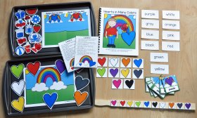 Hearts in Many Colors Adapted Book Unit