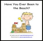 I Went to the Beach Sequencing Story