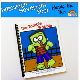 Halloween Movement Book: "The Zombie Wobble"