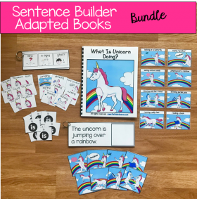 Sentence Builder Books Growing Bundle