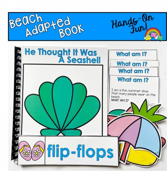Summer Adapted Books And Activities