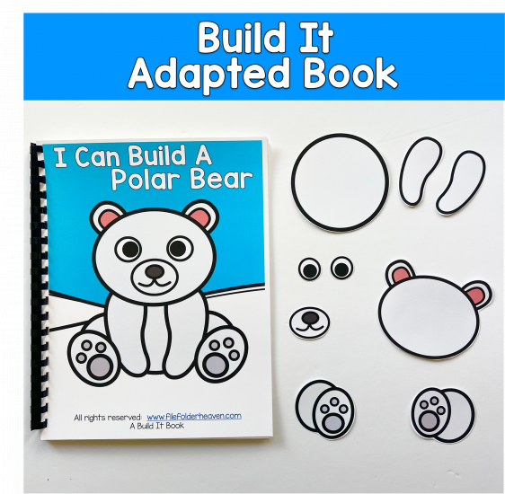 I Can Build A Polar Bear Adapted Book