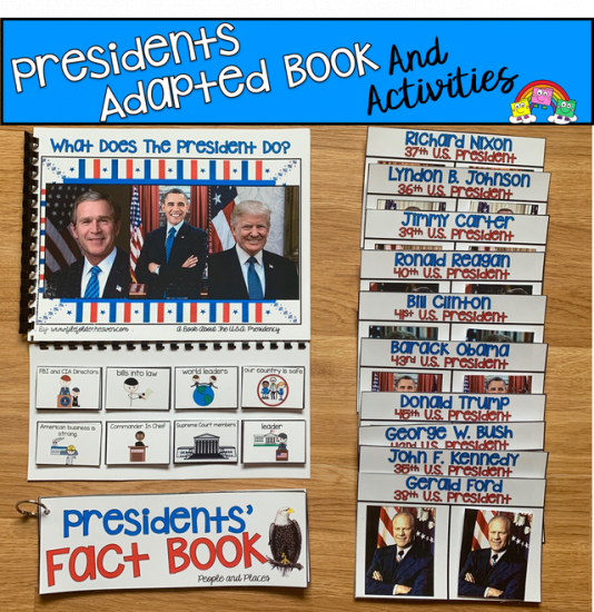 \"What Do Presidents Do? Adapted Book And Activities