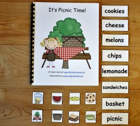 Picnic Time Adapted Book