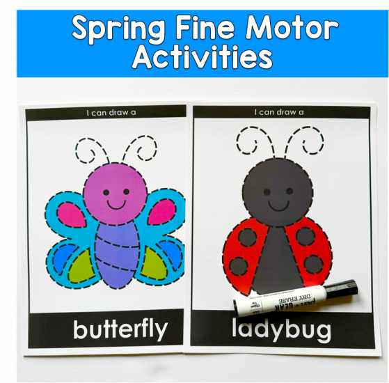 Spring Tracing Activities