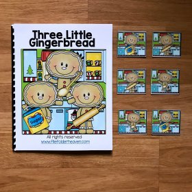 Gingerbread Man Adapted Book: "Three Little Gingerbread"