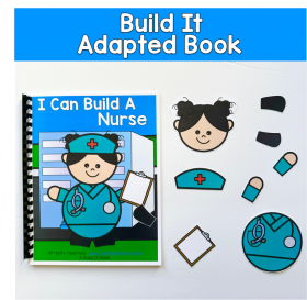 I Can Build A Nurse Adapted Book 1