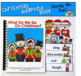 Christmas Adapted Book: What Do We Do On Christmas?