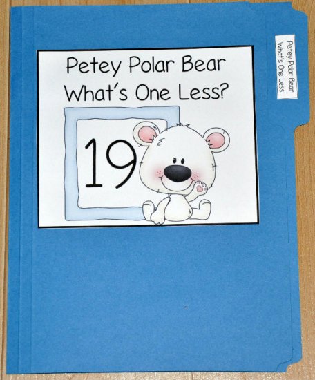 Petey Polar Bear: What\'s One Less File Folder Game