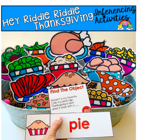 Hey Riddle Riddle Thanksgiving Activities