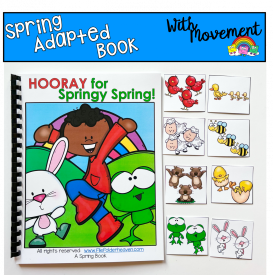 Spring Adapted Book With Movement