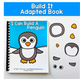 I Can Build A Penguin Adapted Book