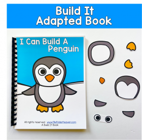 I Can Build A Penguin Adapted Book