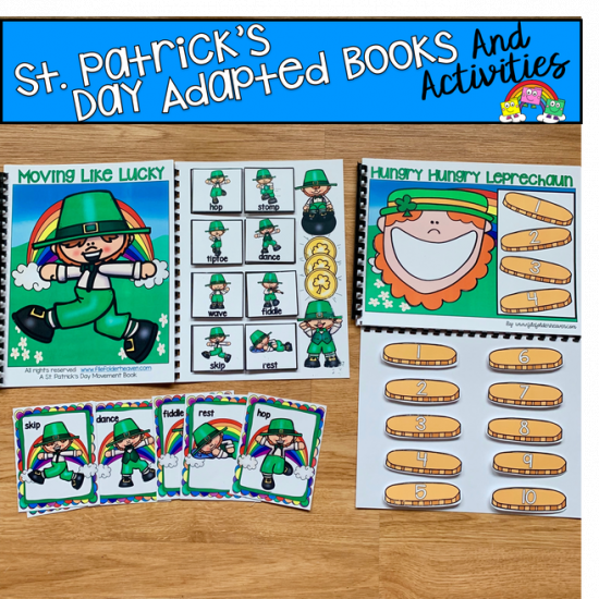 St. Patrick\'s Day Adapted Books