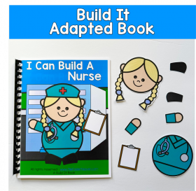 I Can Build A Nurse Adapted Book 2