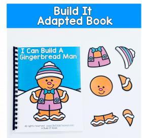 Build It Adapted Book: I Can Build A Gingerbread Man 2