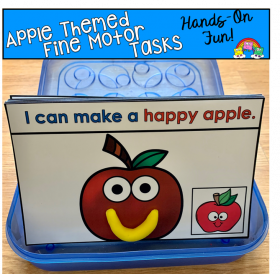 Apple Fine Motor Activities