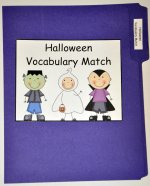 Halloween Beginning Sounds Clothespin Task