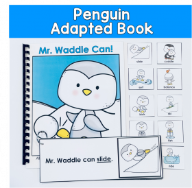 Penguin Adapted Book For Verbs And The Core Word CAN