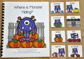 "Where is Monster Hiding?" Adapted Book