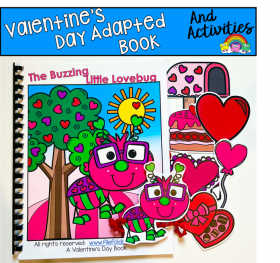 "The Buzzing Little Lovebug" Adapted Book And Activities