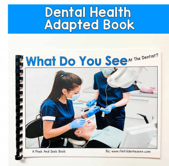 Dental Health Peek And Seek Book