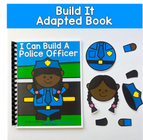 I Can Build A Police Officer 3 Adapted Book
