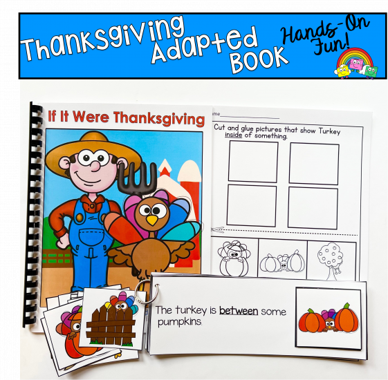 \"If It Were Thanksgiving\" Adapted Book And Activities