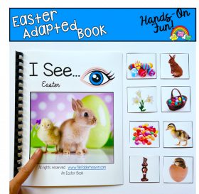 "I See" Easter Adapted Book w/Real Photos