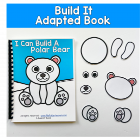 I Can Build A Polar Bear Adapted Book