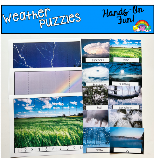 Weather Puzzles (With Real Photos)