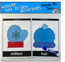 Winter Dot To Dot Activities