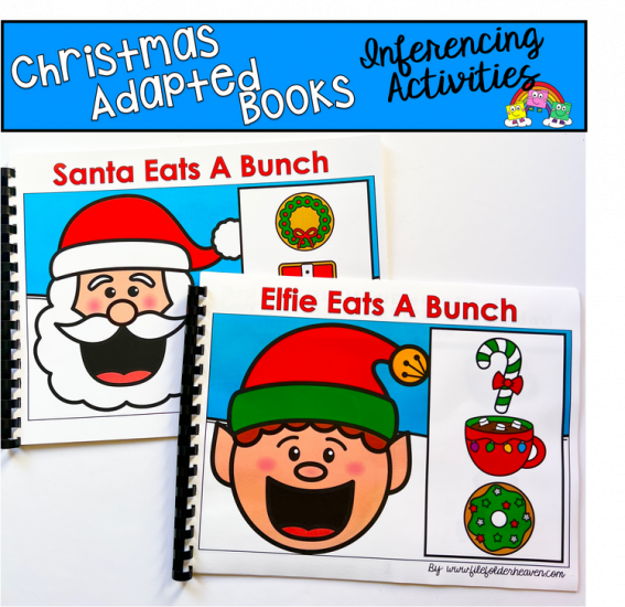 Christmas Adapted Books For Inferencing