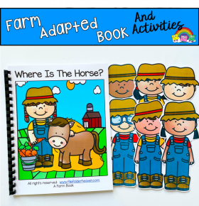 Farm Adapted Book: "Where Is The Horse?"