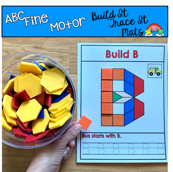 Alphabet Fine Motor Activities