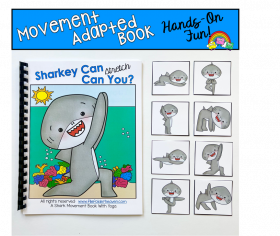 Shark Themed Movement Book