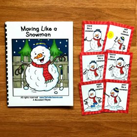 Snowman Movement Book And Cards