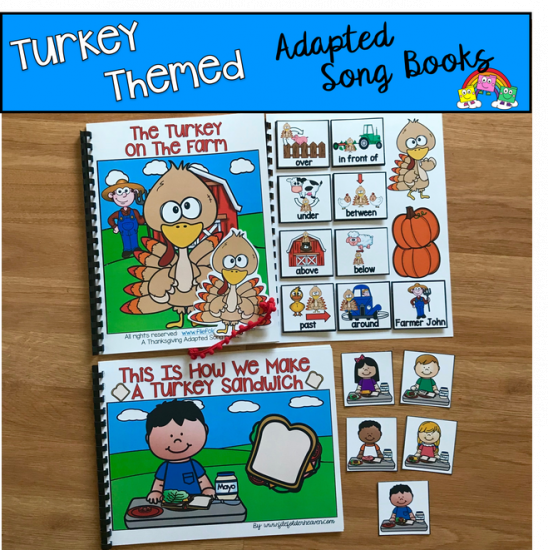 \"The Turkey On The Farm\" Adapted Song Book (And More!)
