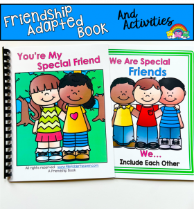 Friendship Adapted Book And Activities