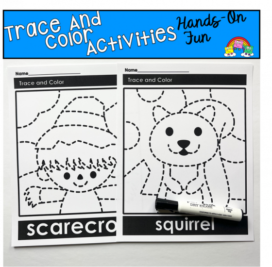 Fall Tracing Activities
