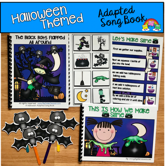 Halloween Adapted Books: \"The Black Bats Flapped All Around\"