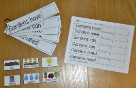 "Gardens Have, Gardens Can, Gardens Need" Flipstrips